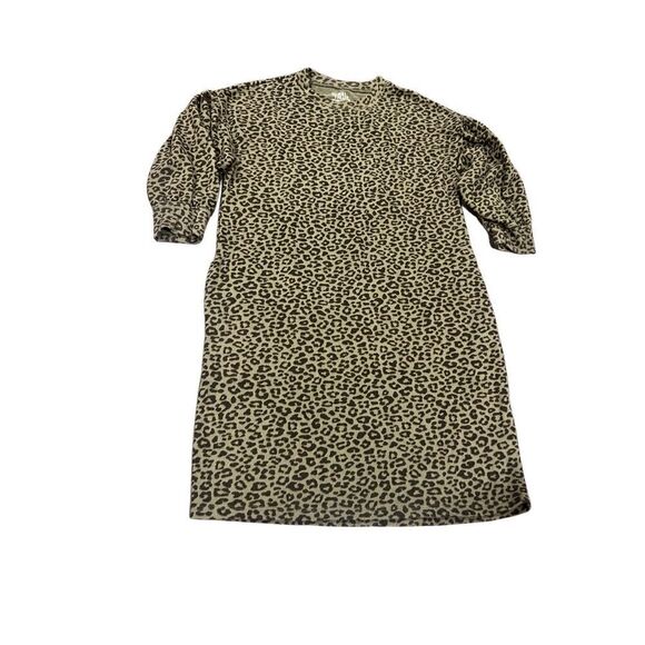 Time Tru Cheetah Shirt Dress size M - Picture 5 of 8